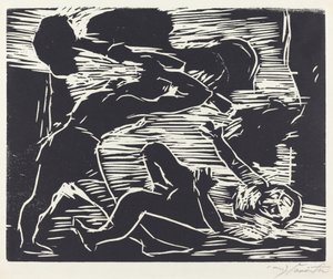 Brudermord von Lovis Corinth
