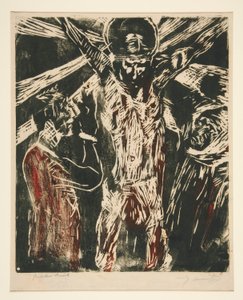 Christus am Kreuz von Lovis Corinth