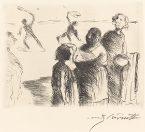 Das Gastmahl des Trimalchio: pl. II von Lovis Corinth