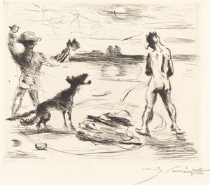 Das Gastmahl des Trimalchio: pl. VII von Lovis Corinth
