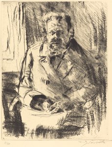 Der Dichter, 1920 von Lovis Corinth