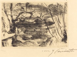 Der Neue See von Lovis Corinth
