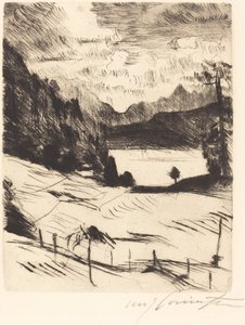 Der Walchensee, 1920 von Lovis Corinth