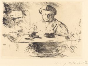 Die Gattin von Lovis Corinth