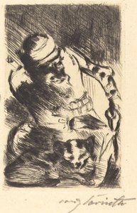 Die Katze des Propheten, 1919 von Lovis Corinth