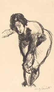 Gebeugter Akt, 1916 von Lovis Corinth