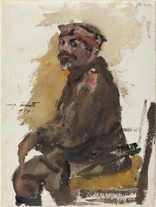 Hermann Struck in Uniform von Lovis Corinth