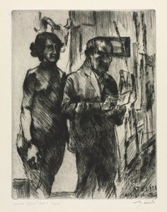 Im Atelier von Lovis Corinth