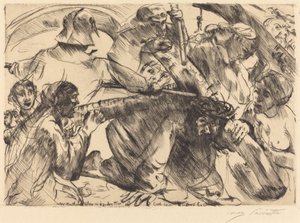 Kreuztragung, 1916 von Lovis Corinth