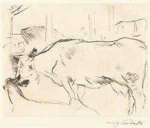 Kuhstall II von Lovis Corinth