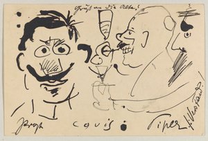 Postkarte, Poststempel 10. Juni 1903 von Lovis Corinth