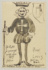 Lovis Corinth an Carl Strathmann: Postkarte, Poststempel 21. Juni 1902 und 22. Juni 1902 von Lovis Corinth