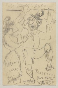 Lovis Corinth an Carl Strathmann: Postkarte, Poststempel 25. Februar 1904