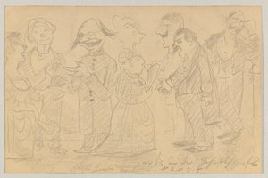 Lovis Corinth an Carl Strathmann: Postkarte, Poststempel 8. November 1899