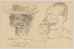 Lovis Corinth an Carl Strathmann: Postkarte, Poststempel vorderseitig 17. Dezember 1902 von Lovis Corinth