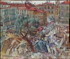 Neues Gebäude in Monte Carlo von Lovis Corinth