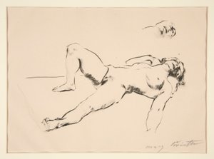 Liegender Akt von Lovis Corinth