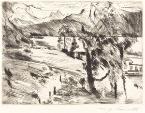 Walchensee Landschaft, 1919