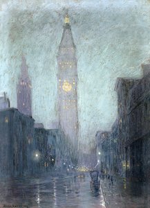 Madison Avenue in der Dämmerung
