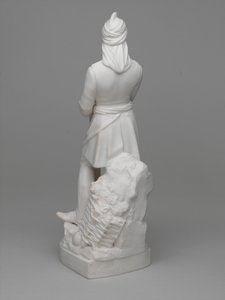 Parian-Ware-Statuette von Leutnant (später Major) William Hodson von Ltd Mintons