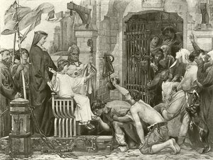 Ludwig IX. öffnet die Gefängnisse Frankreichs von Luc Oliver Merson
