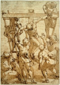 Die Kreuzabnahme von Luca Cambiaso
