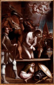 Die Kreuzabnahme des heiligen Georg von Luca Cambiaso