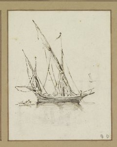 Schiff mit zwei Masten