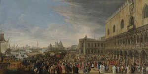 Die Aufnahme von Kardinal César d
