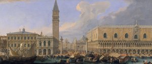 Der Molo, Venedig, vom Bacino di San Marco, um 1709