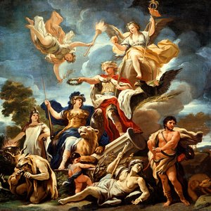 Allegorie der Festung von Luca Giordano