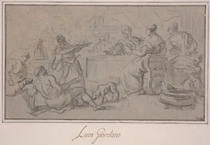 Bankett der Reichen von Luca Giordano