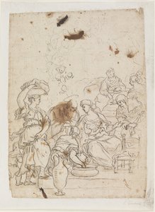 Geburt der Jungfrau von Luca Giordano