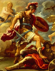 Figur des Aeneas (Detail)