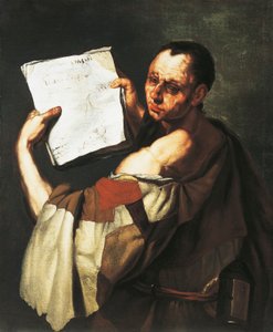 Philosoph oder Heiliger von Luca Giordano