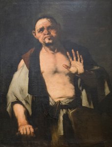 Porträt eines Baumeisters (Crates) von Luca Giordano