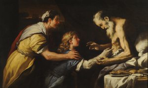 Vorstellung von Jakob bei Isaak