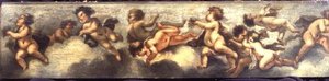 Putti beim Spielen von Luca Giordano