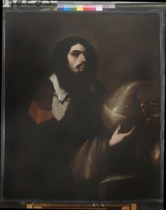 Selbstporträt als Chemiker oder Alchemist von Luca Giordano