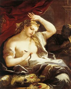 Der Tod der Kleopatra von Luca Giordano