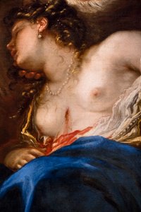 Der Tod der Lucretia, um 1675/80 von Luca Giordano