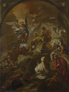 Das Martyrium des Heiligen Januarius, ca. 1690 von Luca Giordano