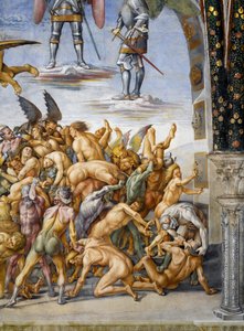 Verdammte in der Hölle von Luca Signorelli