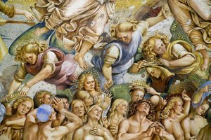 Erwählte, aus dem Freskozyklus Jüngstes Gericht von Luca Signorelli