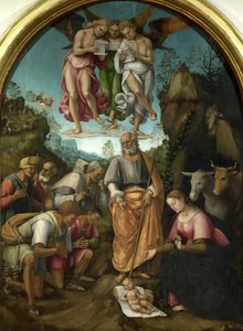 Die Anbetung der Hirten, 1521