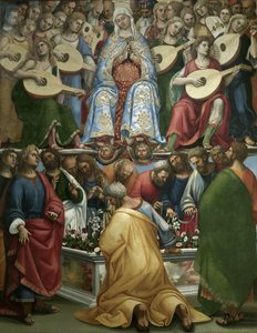 Die Himmelfahrt der seligen Jungfrau Maria von Luca Signorelli