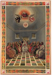 Der Abstieg des Heiligen Geistes von Luca Signorelli