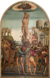 Das Martyrium des heiligen Sebastian, ca. 1498