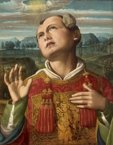 Die Steinigung des heiligen Stephanus, 1500-1505 von Luca Signorelli