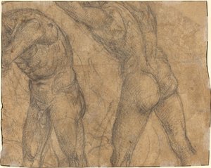 Zwei nackte Figuren (verso)